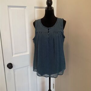 Christopher & Banks Sleeveless Blouse